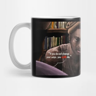 Oz - "Change Your Ways" Simon Adebisi portrait (digital) Mug
